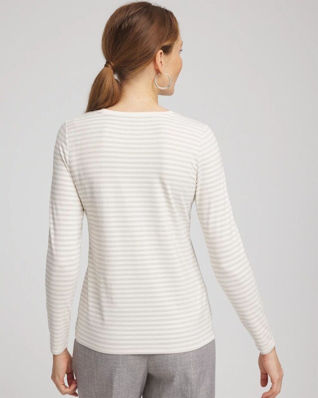 Metallic Layering Tee - image 3
